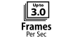 3.0 frames per second 3.0 frames per second