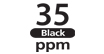 35 ppm : Up to 35 pages-per-minute in black & white (based on letter sized paper) 35 ppm : Up to 35 pages-per-minute in black & white (based on letter sized paper)