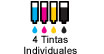 4 ink tanks 4 ink tanks