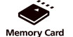 Memory Card : Digital photographs can be printed quickly and easily, simply by inserting memory cards into the card slot.