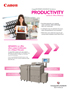 Soluciones imageRUNNER ADVANCE - Productividad, Eficiencia del Dispositivo y la Oficina
