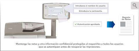 Evite la Recuperación No Autorizada de las Impresiones o de los Faxes