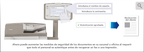 Evite la Recuperación No Autorizada de las Impresiones o de los Faxes