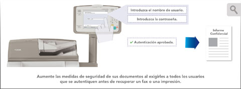 Evite la Recuperación No Autorizada de las Impresiones o de los Faxes