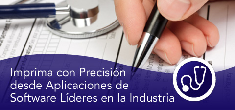 Imprima con Precisión desde Aplicaciones de Software Líderes en la Industria