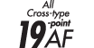 All Cross-type 19-point AF