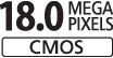 18.0 Megapixel CMOS