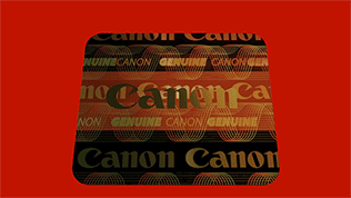 Genuine Canon Hologram