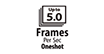 Upto 5.0 Frames Per Sec OneShot