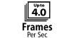 Up to 4 frames per second