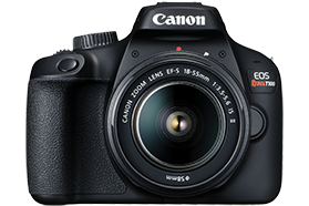 Canon deals rebel t100