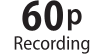 60p Recording