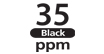 35 ppm : Up to 35 pages-per-minute in black & white (based on letter sized paper)