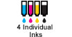 4 ink tanks