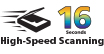 Hi-Speed Scanning 16 Seconds