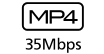 MP4 35Mbps