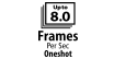 Hasta 8.0 fps