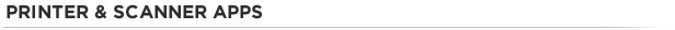 Printer and Scanner Apps