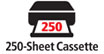 250-sheet Cassette