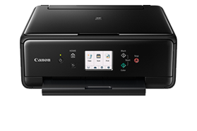 PIXMA TS6010, impresora, inalámbrica, móvil, escáner, inyeccion de tinta, pantalla táctil, NFC, dvd, targeta SD