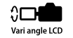 Vari-angle LCD