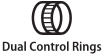 Dual Control Rings