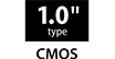 1.0&quot; type CMOS