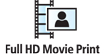 All new Full HD Movie Print software turns your favorite moments from your captured HD movies into beautiful prints